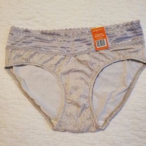 Warners Lace Hipster muffin top panties